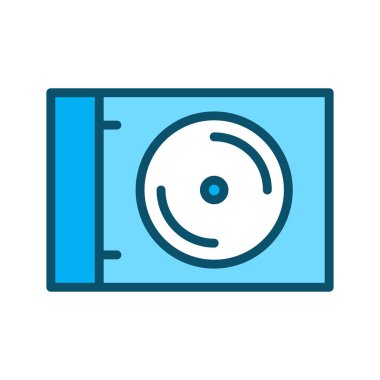 dvd simgesi soyut arkaplanda izole edildi