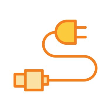 Soyut arkaplanda kablo simgesi yükleniyor