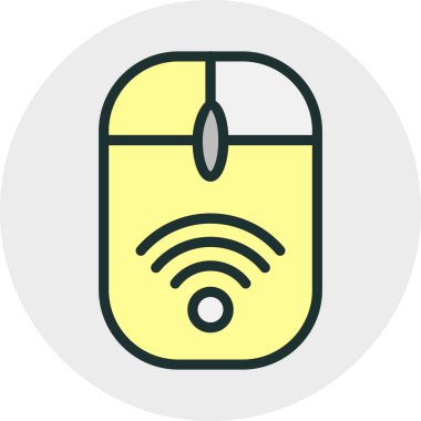 soyut arkaplanda kablosuz simge izole edildi