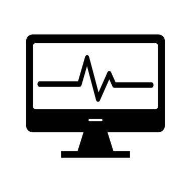 Lcd simgesi soyut arkaplanda izole edildi