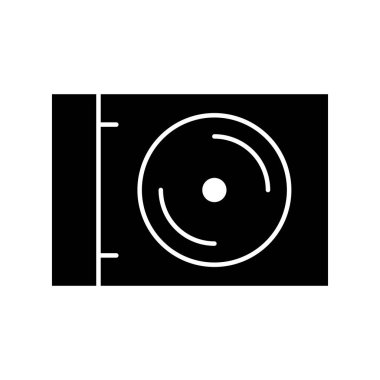 dvd simgesi soyut arkaplanda izole edildi