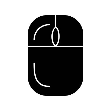 Fare simgesi soyut arkaplanda izole edildi