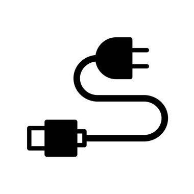 Soyut arkaplanda kablo simgesi yükleniyor