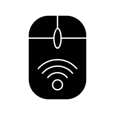 soyut arkaplanda kablosuz simge izole edildi