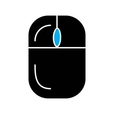 Fare simgesi soyut arkaplanda izole edildi