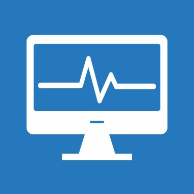 Lcd simgesi soyut arkaplanda izole edildi