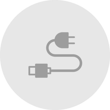 Soyut arkaplanda kablo simgesi yükleniyor