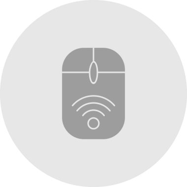 soyut arkaplanda kablosuz simge izole edildi