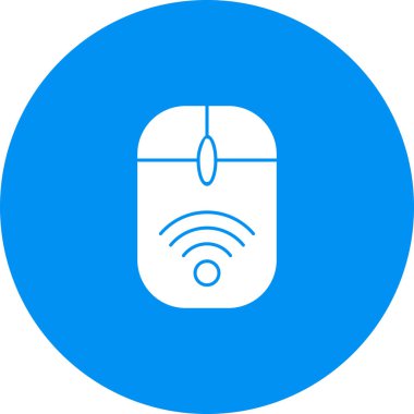 soyut arkaplanda kablosuz simge izole edildi