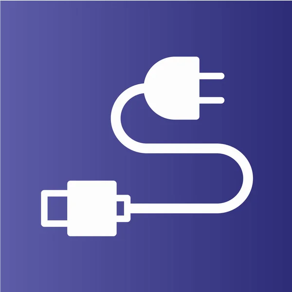 Usb Icon Vektor Illustration — Stockvektor