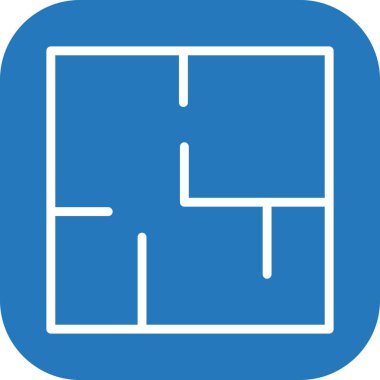  Soyut arkaplanda plan simgesi izole edildi