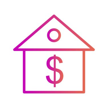 Kredi simgesi soyut arkaplanda izole edildi 