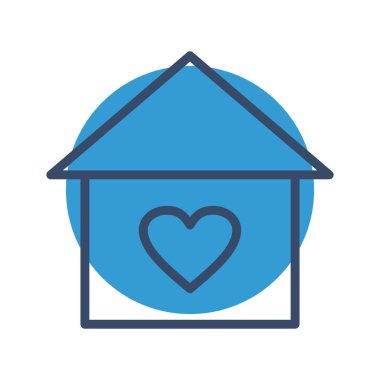 Soyut arkaplanda izole edilmiş favori simge 