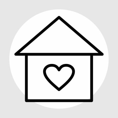 Soyut arkaplanda izole edilmiş favori simge 