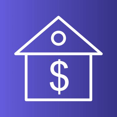 Kredi simgesi soyut arkaplanda izole edildi 