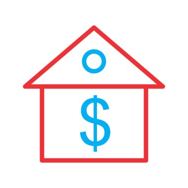 Kredi simgesi soyut arkaplanda izole edildi 