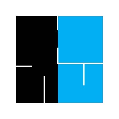  Soyut arkaplanda plan simgesi izole edildi