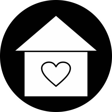 Soyut arkaplanda izole edilmiş favori simge 