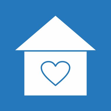 Soyut arkaplanda izole edilmiş favori simge 