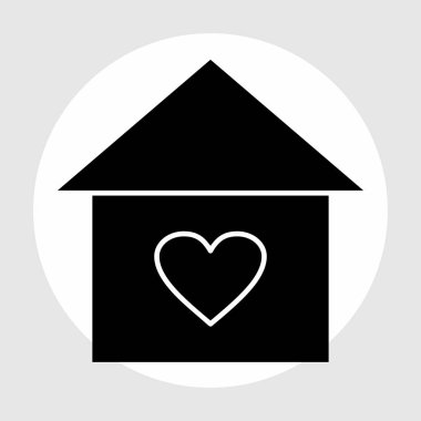 Soyut arkaplanda izole edilmiş favori simge 