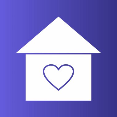 Soyut arkaplanda izole edilmiş favori simge 