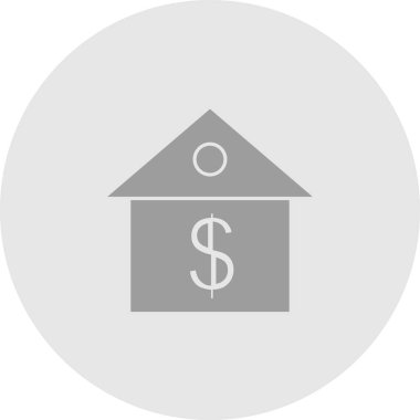 Kredi simgesi soyut arkaplanda izole edildi 