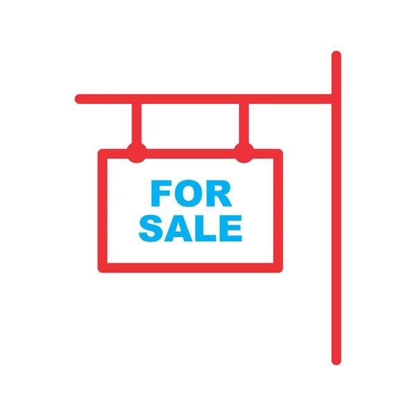 Sale icon isolated on abstract background — 스톡 벡터
