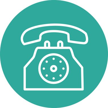 telefon simgesi soyut arkaplanda izole edildi