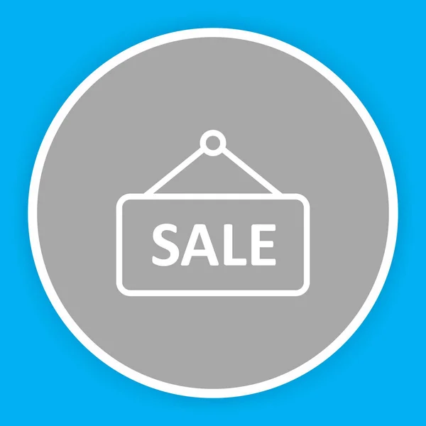 Sale  icon isolated on abstract background — 스톡 벡터