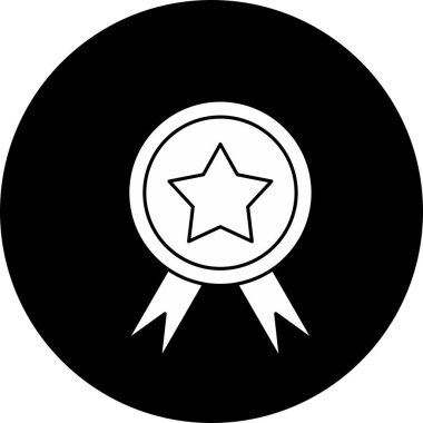 Ödül simgesi soyut bir grupta izole edildi