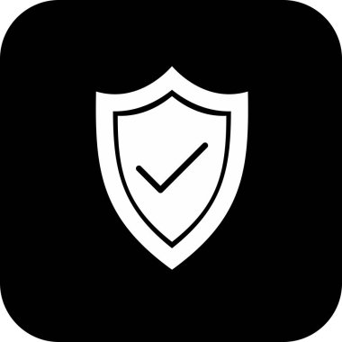 Kalkan Simgesi Soyut Arka Gruplandırmada İzole Edildi