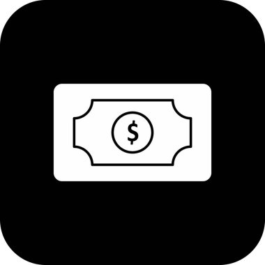 Para Birimi Not simgesi soyut bir grupta izole edildi