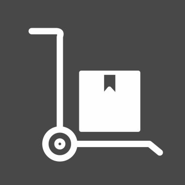 Trolley simgesi soyut bir grupta izole edildi