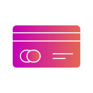 Soyut arka grupta kredi kartı simgesi izole edildi