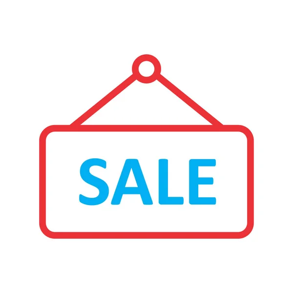 Sale  icon isolated on abstract background — 스톡 벡터