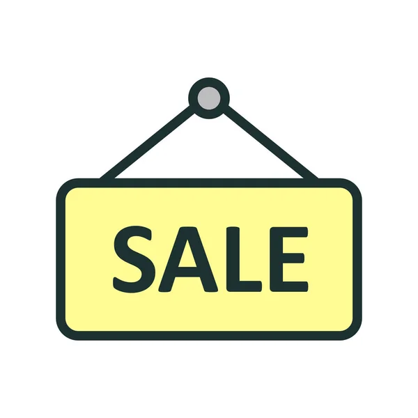 Sale  icon isolated on abstract background — 스톡 벡터