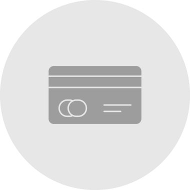 Soyut arka grupta kredi kartı simgesi izole edildi