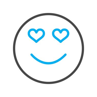 Soyut bir grupta izole edilmiş aşk simgesi aranıyor