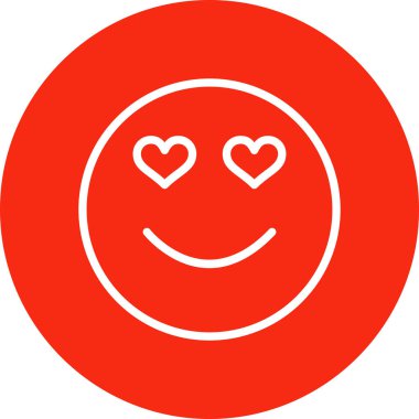 Soyut bir grupta izole edilmiş aşk simgesi aranıyor