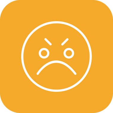 Sinirli simge soyut bir grupta izole edildi