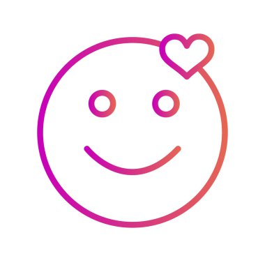 Soyut arka grupta izole edilmiş aşk simgesi