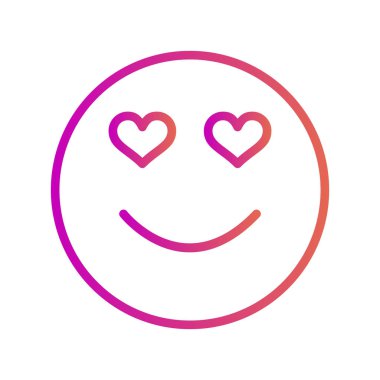 Soyut bir grupta izole edilmiş aşk simgesi aranıyor