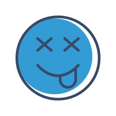 Soyut arka grupta ölü simge izole edildi