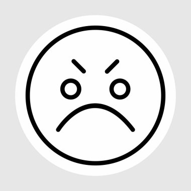 Sinirli simge soyut bir grupta izole edildi