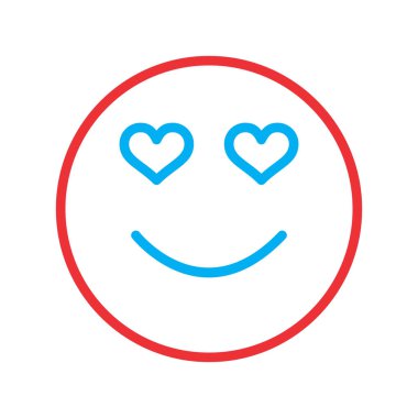 Soyut bir grupta izole edilmiş aşk simgesi aranıyor