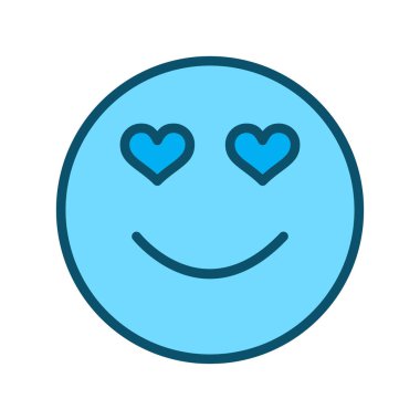 Soyut bir grupta izole edilmiş aşk simgesi aranıyor