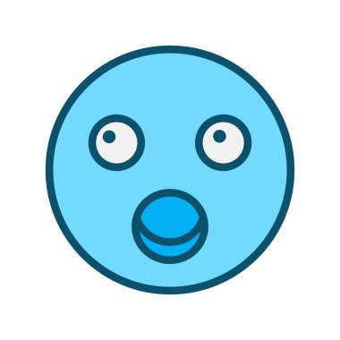 Soyut arka grupta şok simgesi izole edildi