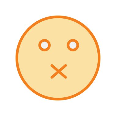 Soyut arka grupta sessiz simge izole edildi