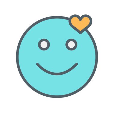 Soyut arka grupta izole edilmiş aşk simgesi