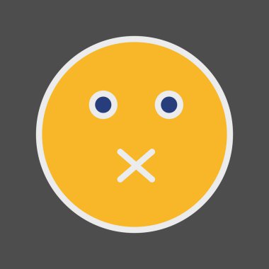 Soyut arka grupta sessiz simge izole edildi